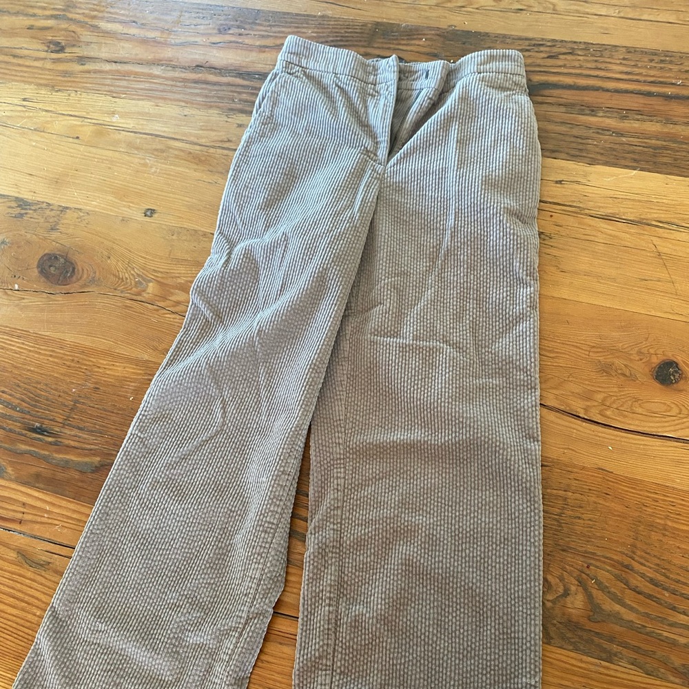 Eileen Fisher Women’s Tan Corduroy Pants size XS.
